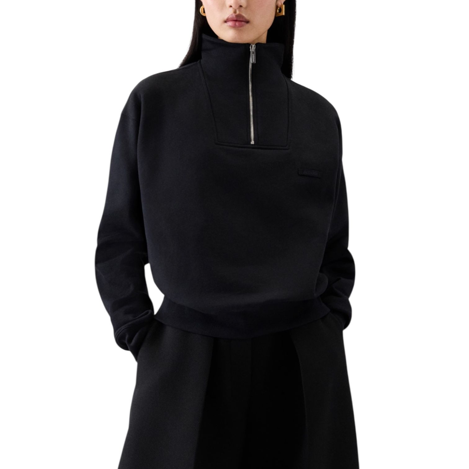 【JACQUEMUS】スウェットシャツ ブラック Jacquemus（ジャックムス）スウェットシャツ - FARFETCH