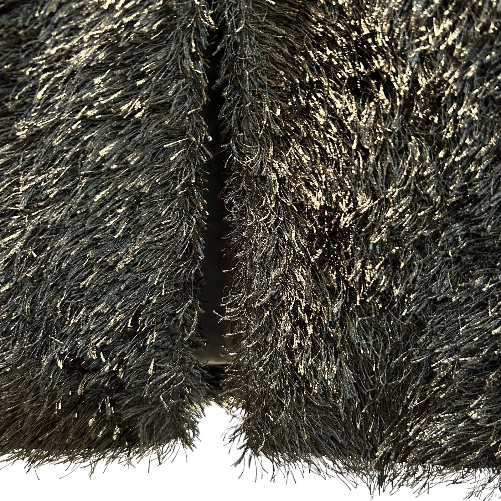 Hairy cut jacquard straight skirt / スカート / ブラック
