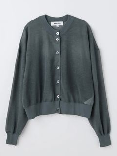 SHEER CARDIGAN / カーディガン / ニット / グレー / 2026SS new