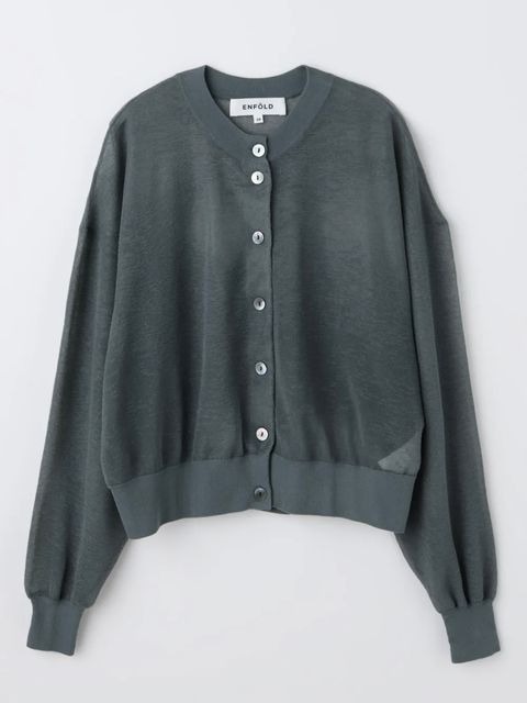 SHEER CARDIGAN / カーディガン / ニット / グレー / 2026SS new