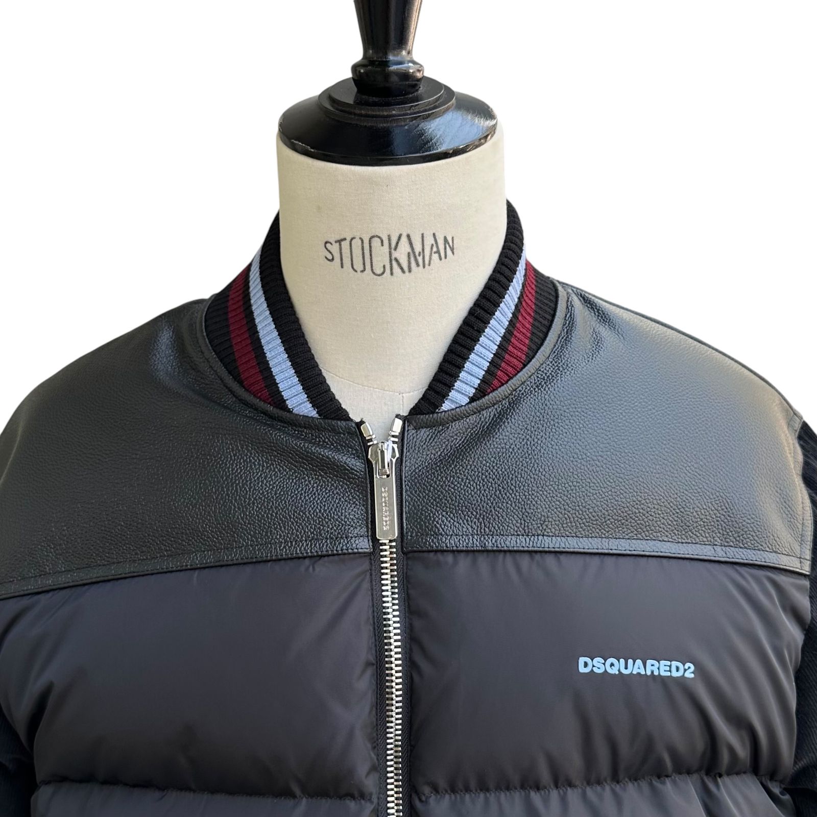 Mixed Puffer Bomber / アウター / ダウンジャケット / ブラック / 24AW  NEW