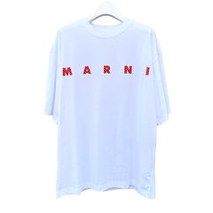 ホワイト ポルカドット Tシャツ / クルーネック / ユニセックス / ホワイト