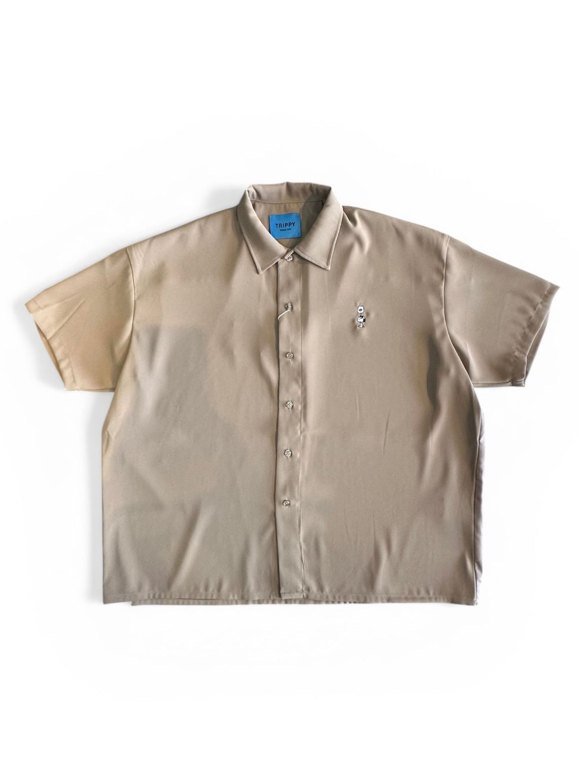 SNOOPY TR-100 PEANUTS 3Dシャツ/ スヌーピー/BROWN / 2026SS NEW