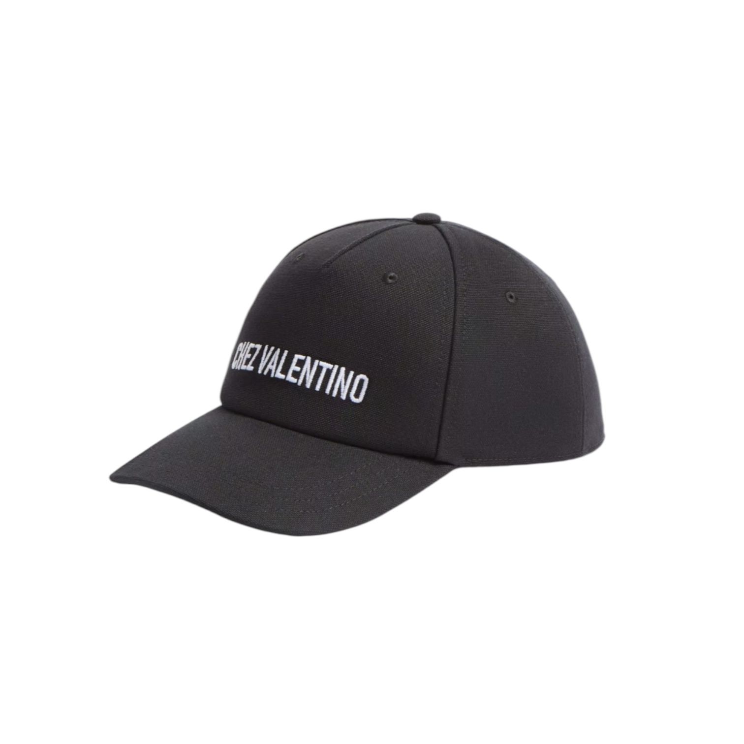 CHEZ VALENTINOベースボールキャップ / コットン / ブラック / ユニセックス / 2025ss new