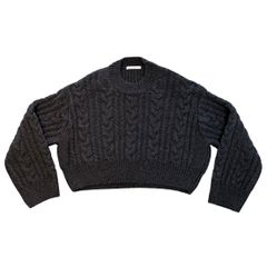 VIBEKE JUMPER ヴィベケ・ジャンパー / セーター / チャコールグレー / 24AW NEW