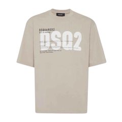 Loose Fit DSQ2 T-Shirt / ベージュ / 2025SS NEW