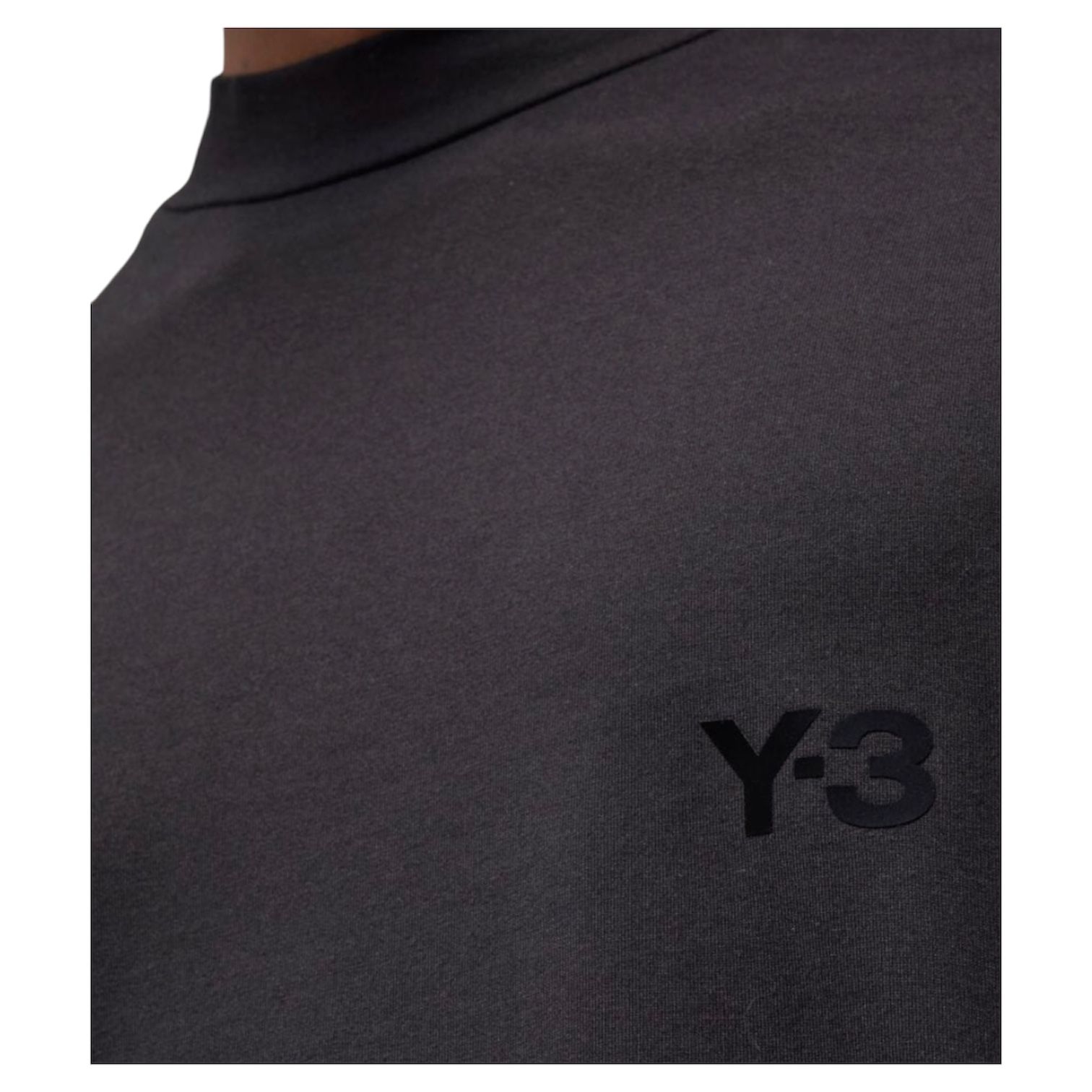 Y-3 MOCK NECK TEE/ 24AW  NEW