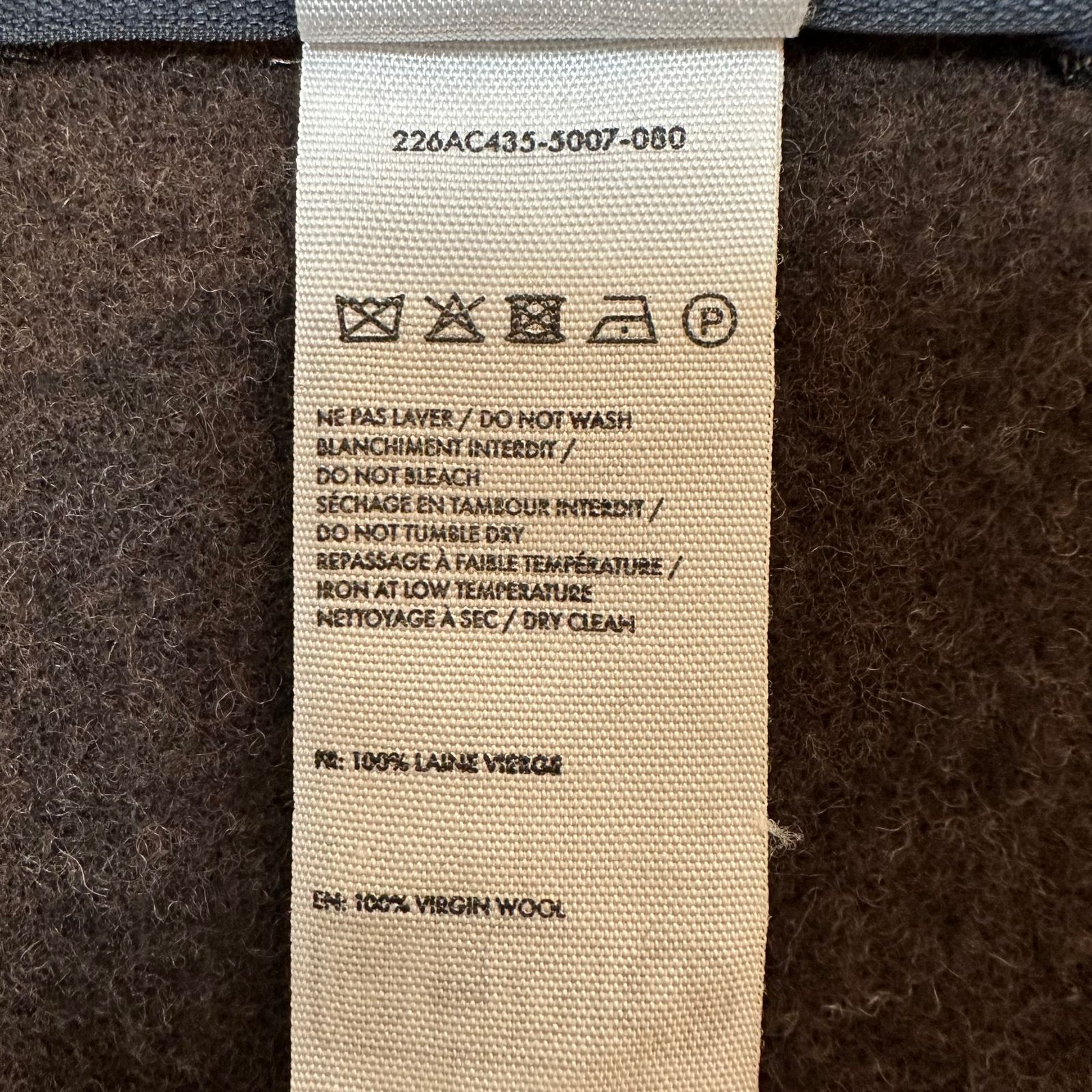 The Jacquemus scarf ジャックムス スカーフ / ストール / ブラウン / ユニセックス / 24AW