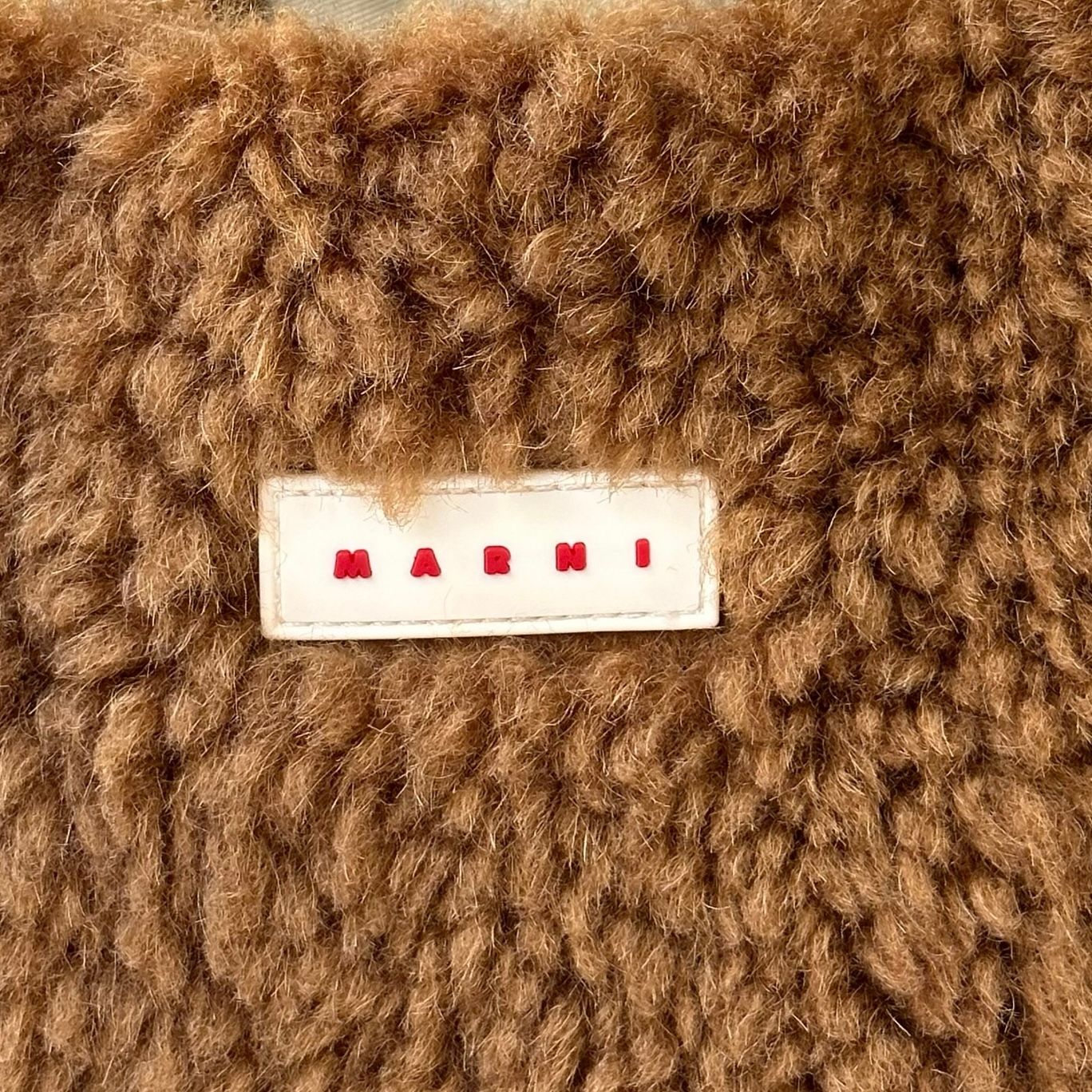MUSEO SOFT MINI ムートンコンビ 2wayトートバッグ / ショルダーバッグ / ユニセックス / ブラウン