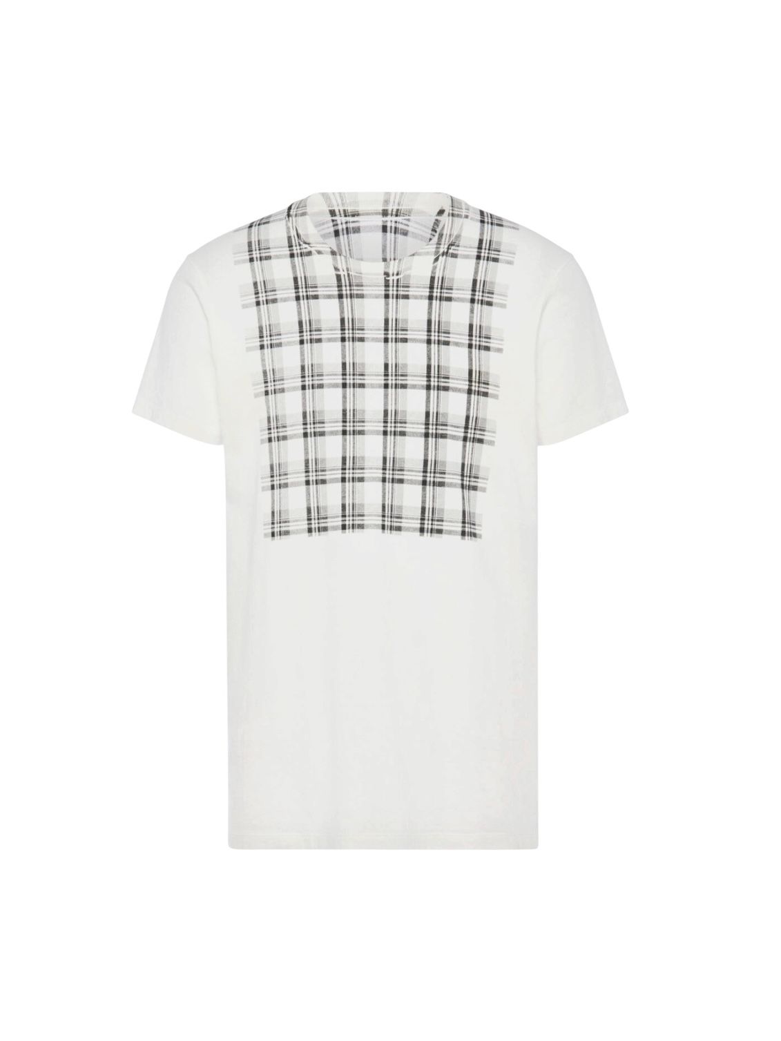 チェックパネル コットンTシャツ/ 2026SS NEW