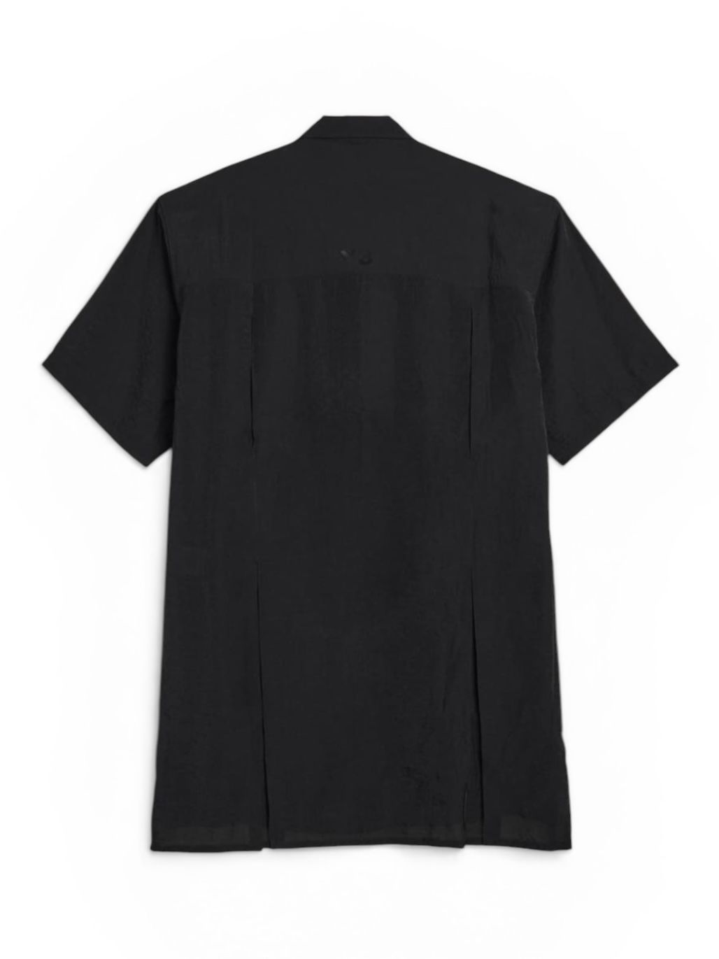 Y-3 PLACED GRAPHIC SHORT SLEEVE LONG SHIRT/ Y-3 プレイスト グラフィック ショートスリーブ ロングシャツ/ BLACK/ 2026SS NEW
