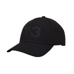 Y-3 LOGO CAP/ブラック/ユニセックス/