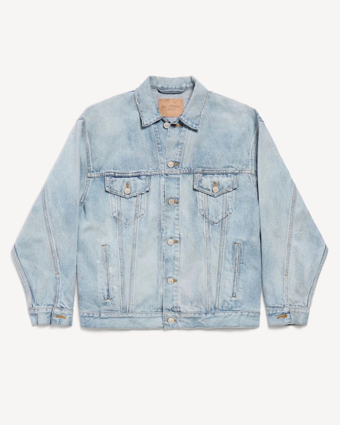 ダーティーエフェクト デニムジャケット レギュラーフィット / ウィメンズ / ウェア / デニム / ライトブルー / 2026SS NEW