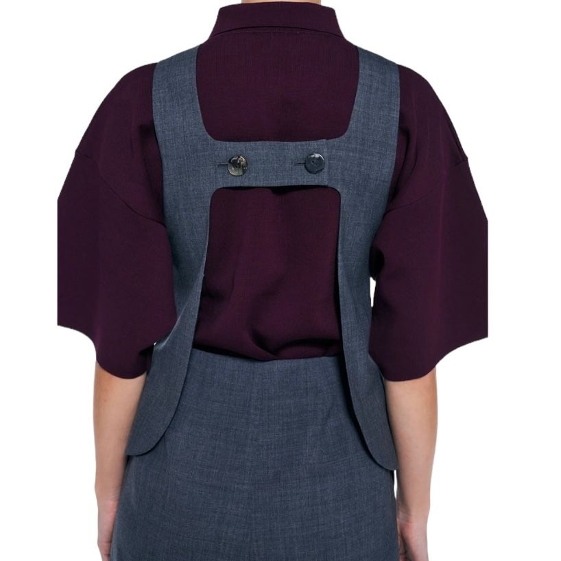 ENFOLD - 未使用⭐️Enfold ボア　Vest SOLID VEST（300HA230－0690） | ENFOLD