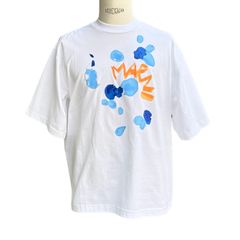 MARNI DRIPPING/プリント /オーガニックコットン製Tシャツ/ユニセックス/
