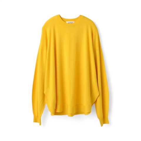 CIRCLE PULLOVER / ニット / イエロー / 2025AW new