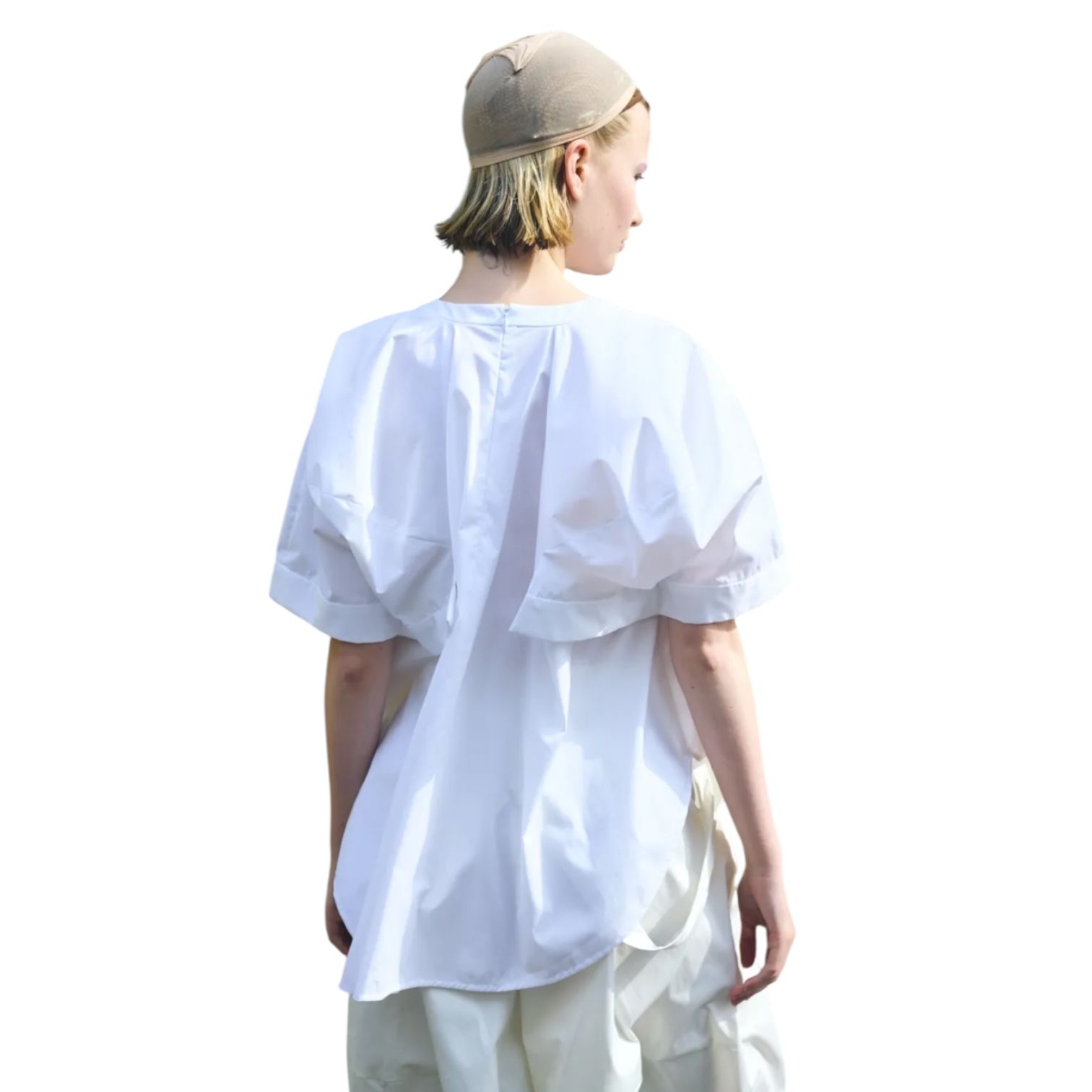 WING-SLEEVES PULLOVER ウィングスリーブス プルオーバー / ホワイト / 2025AW new