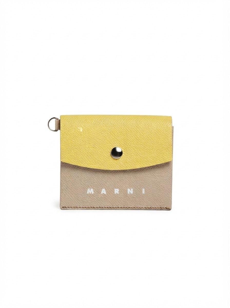 MARNI イエロー ミニウォレット / 2026 AW / NEW