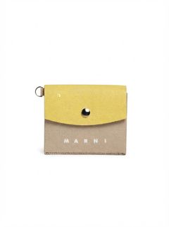 MARNI イエロー ミニウォレット / 2026 AW / NEW