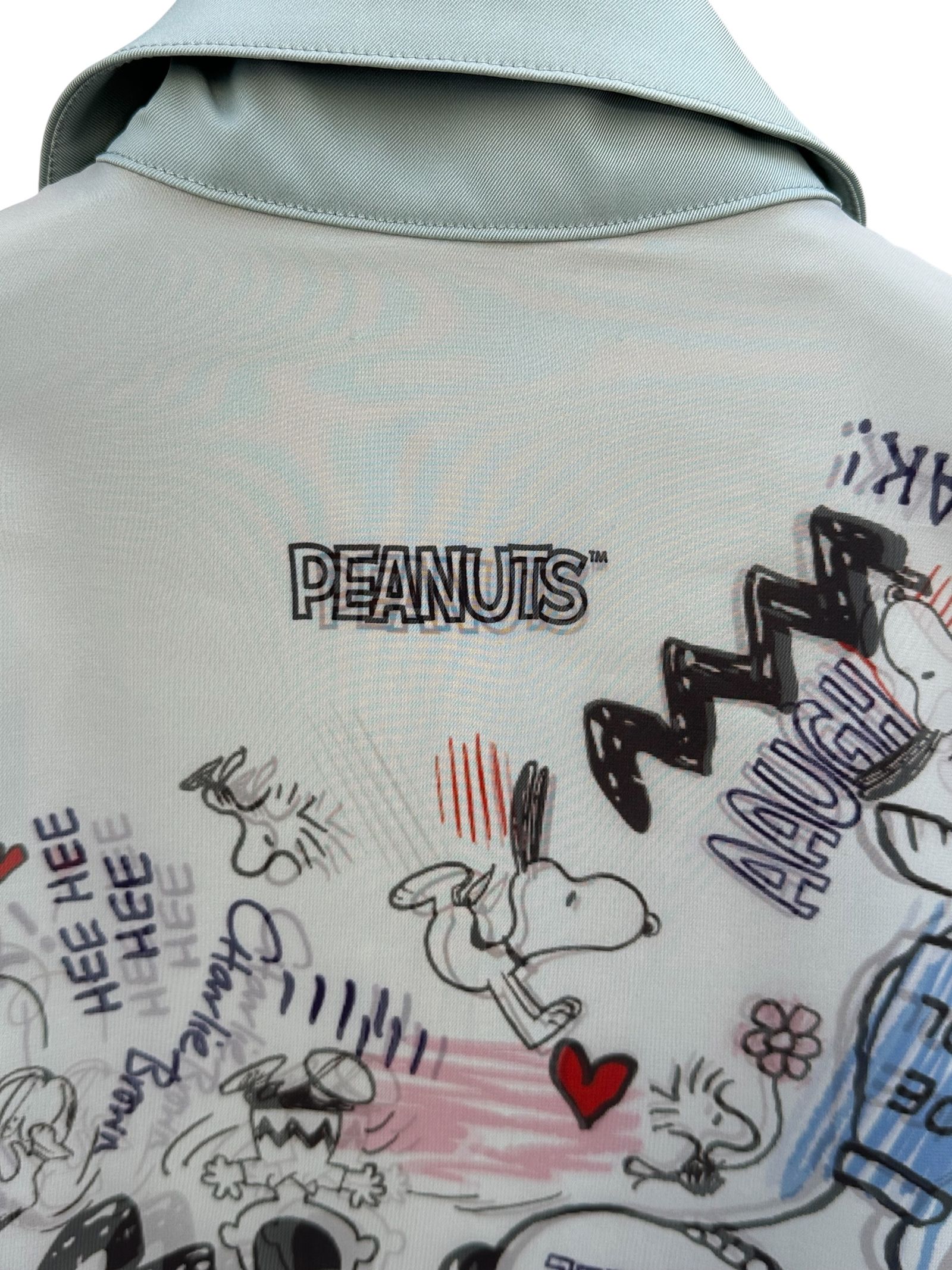 SNOOPY TR-104 3Dコーチジャケット/ スヌーピー/GRAY / 2026SS NEW