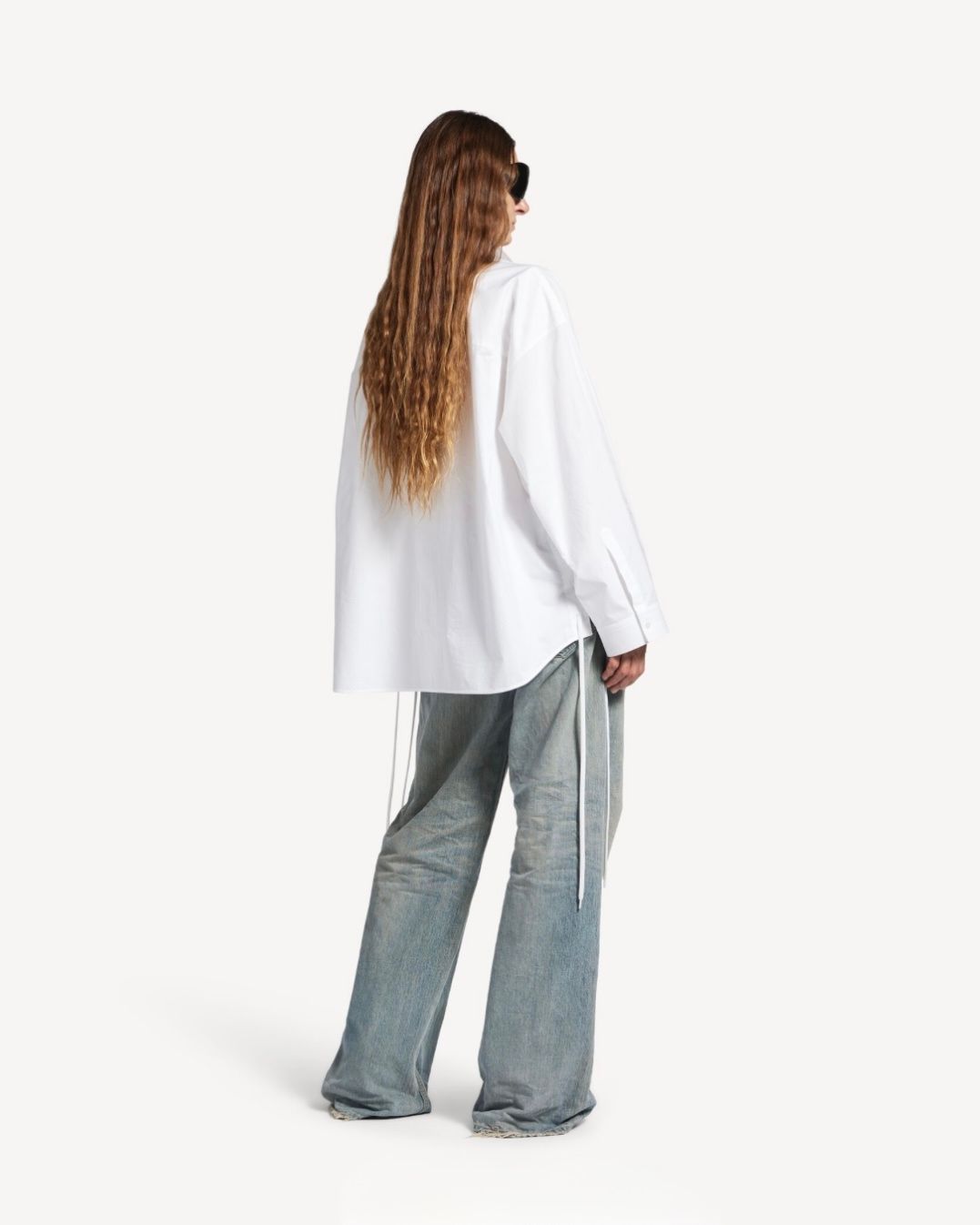 レースアップ シャツ / ウィメンズ / ウェア / トップ＆シャツ / ホワイト / 2026SS NEW