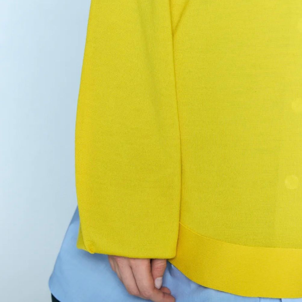 CIRCLE PULLOVER / ニット / イエロー / 2025AW new