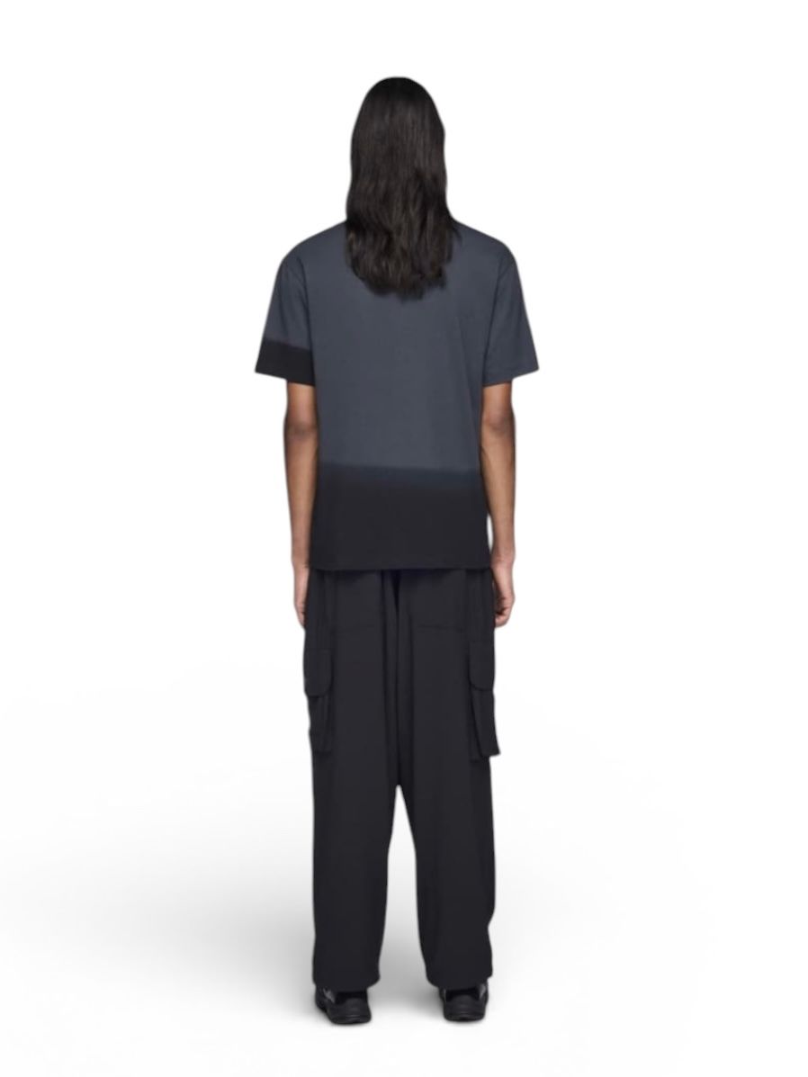 Y-3 DIPPED REGULAR SHORT SLEEVE TEE/ Y-3 ディップド レギュラー ショートスリーブ ティー/ GREY/BLACK/  2026SS NEW