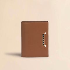 レザー製 Envelope 二つ折り財布 / ブラウン / 25aw new
