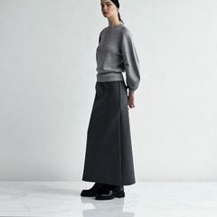 Air jersey maxi tight skirt / スカート・ロングスカート / Dグレー / 2025aw new