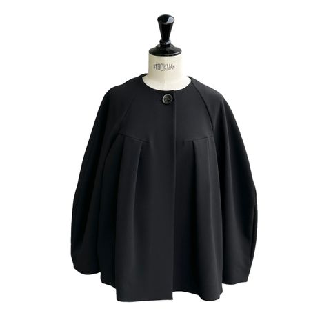 TUCK SOLID-JACKET / ジャケット / ブラック / 2024SS NEW