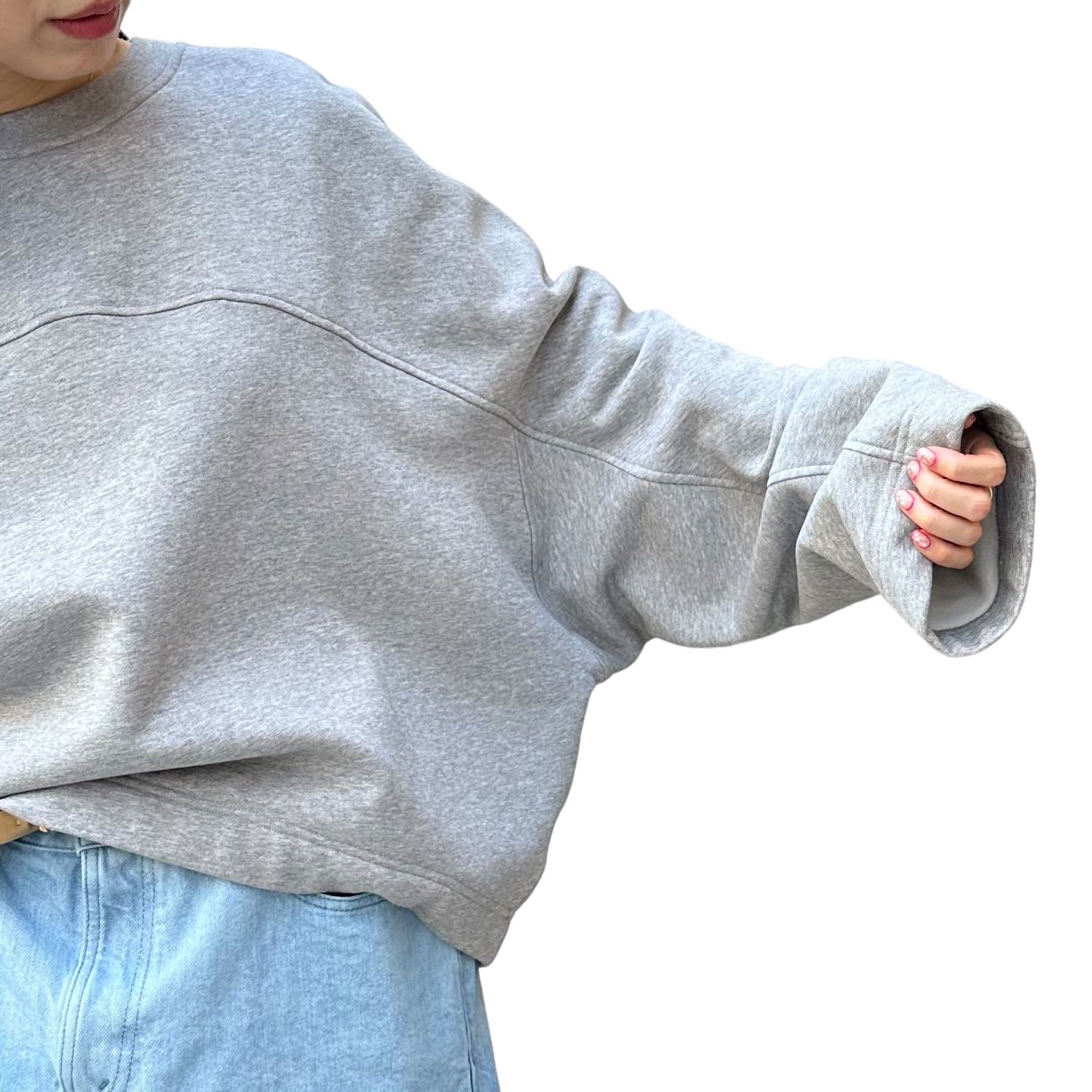 KENA OVERSIZED SWEATER / スウェットシャツ / グレー / ウィメンズ / 24AW NEW