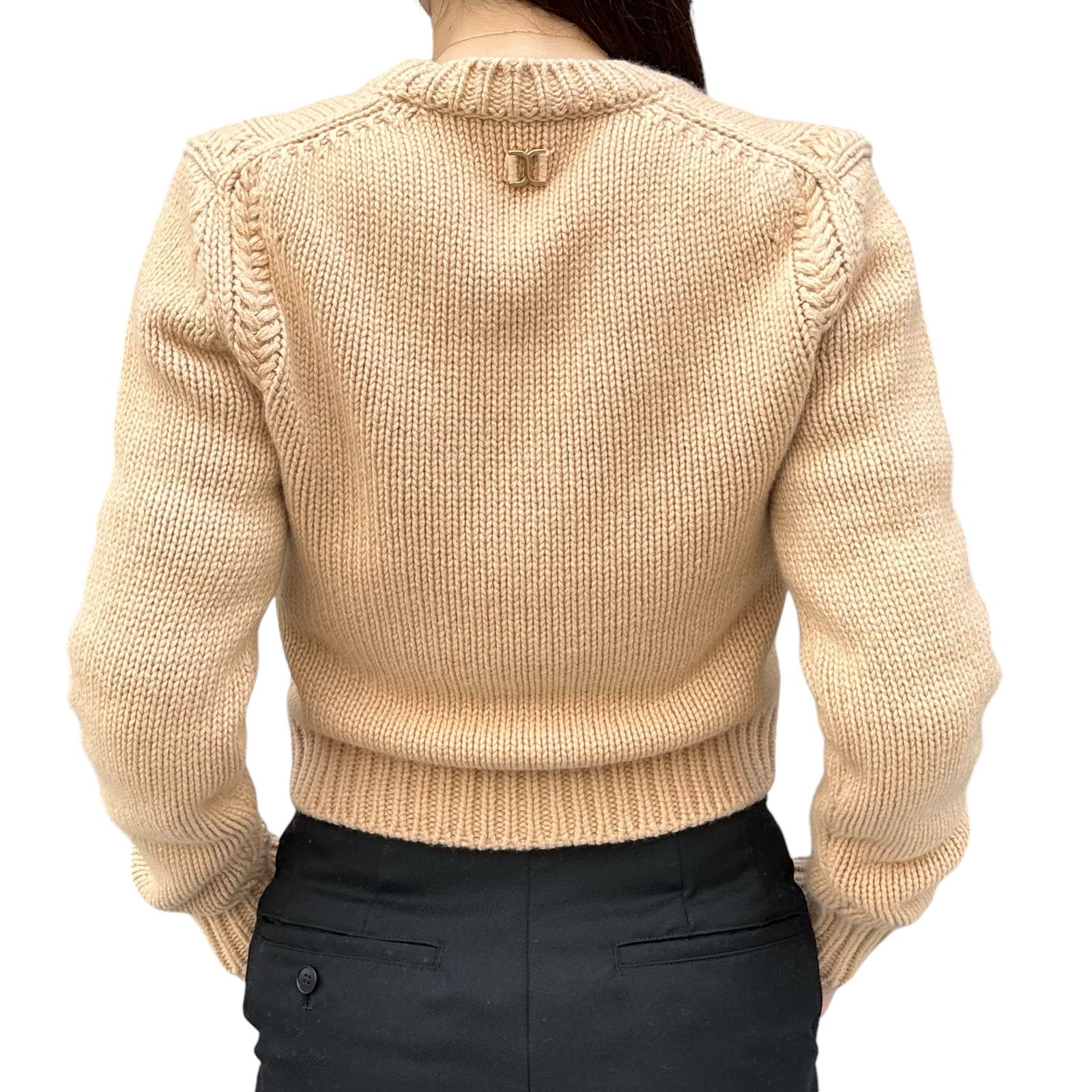 カシミアブレンド製 Vネック カーディガン / ニット / コットンカシミア製 / ベージュ / 24AW NEW