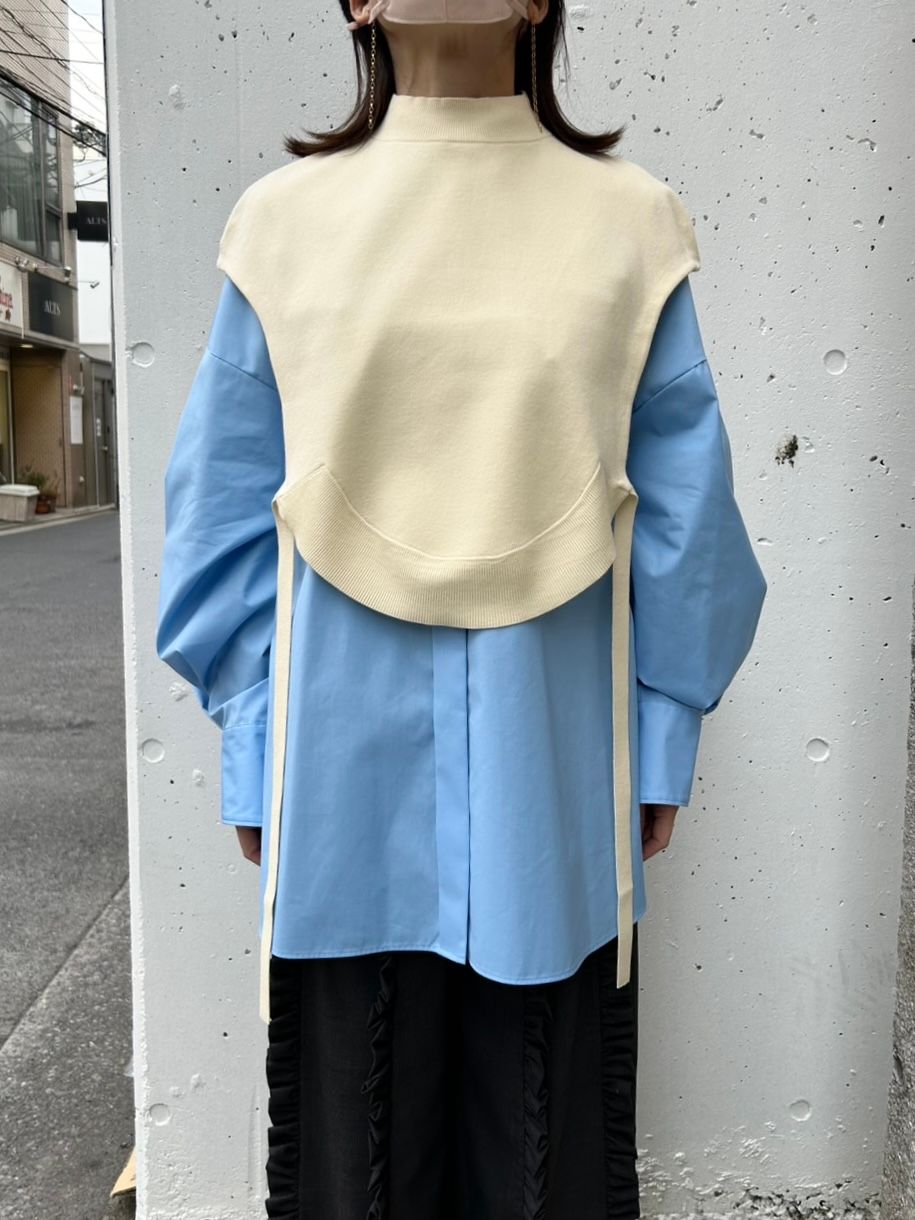 ROUND VEST / ニットベスト / アイボリー / 2026SS new