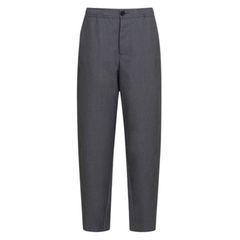 MARNIシンボル入り ストレートパンツ / ウール製 / グレー / 25SS new
