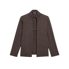 チャームロゴ付きオープンシャツ / ブラウン / 25SS new