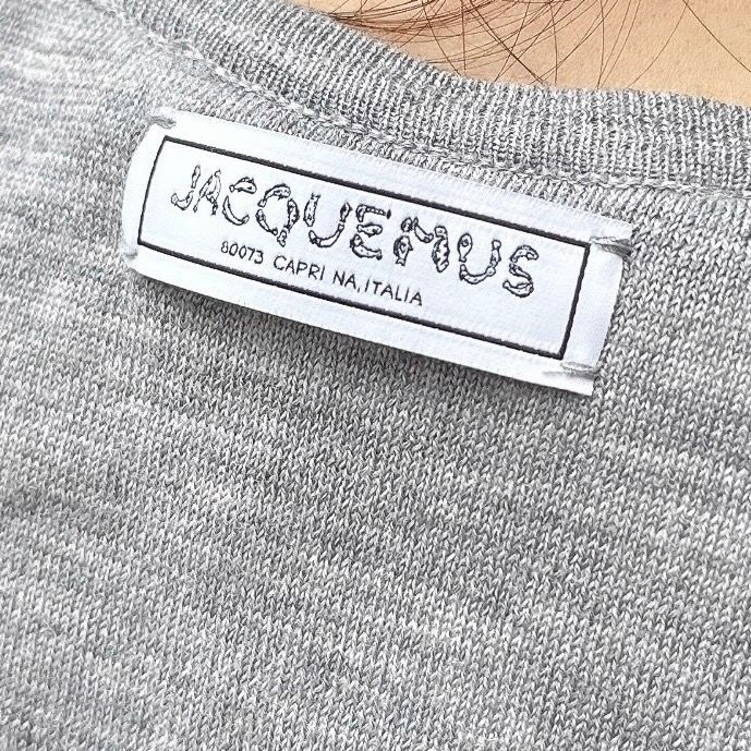 The Spiaggia cardigan スピアッジャ カーディガン / グレー / 24AW