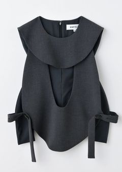 CHAIR PARTS / ジレ / グレー / 2025AW new