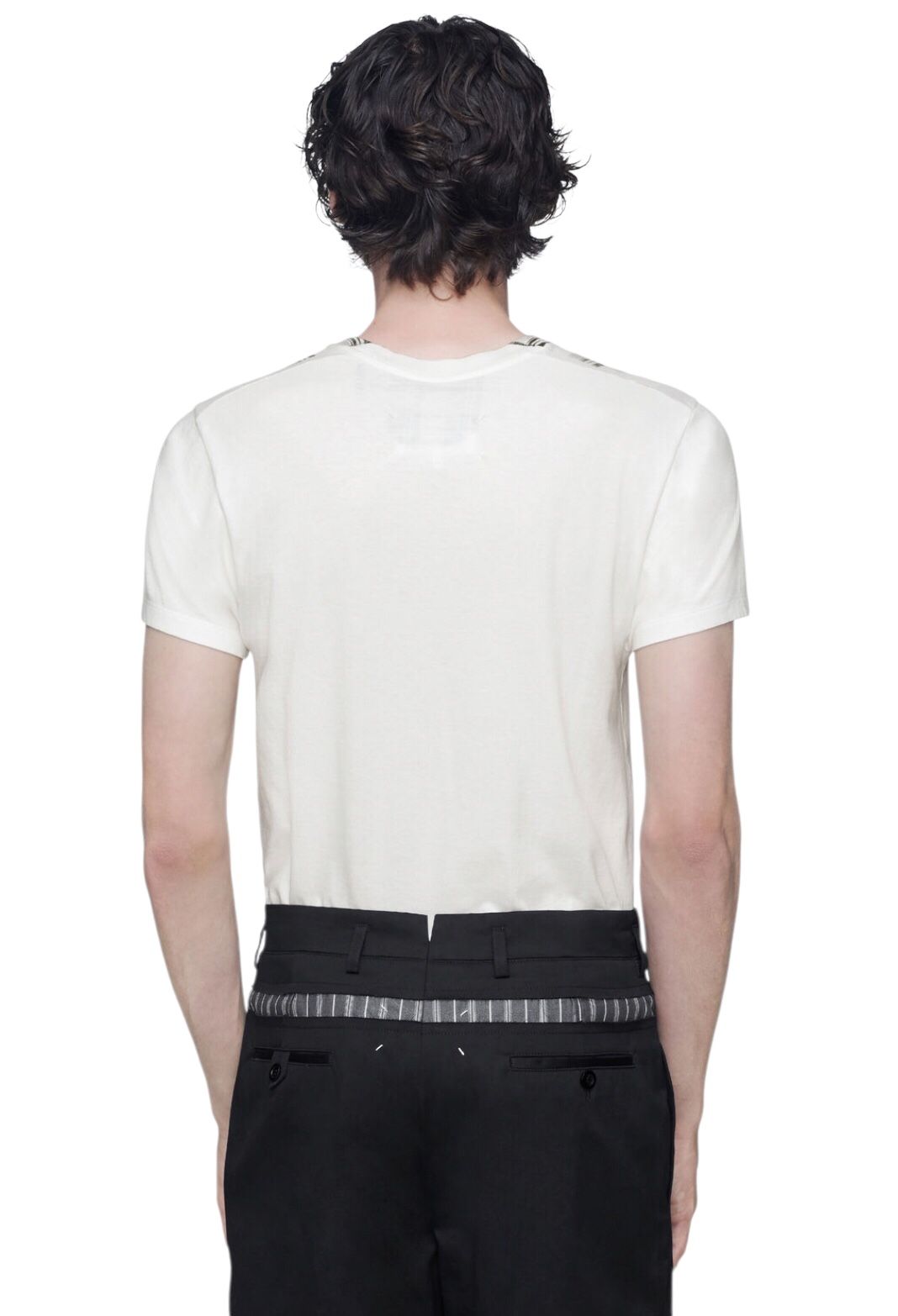 チェックパネル コットンTシャツ/ 2026SS NEW