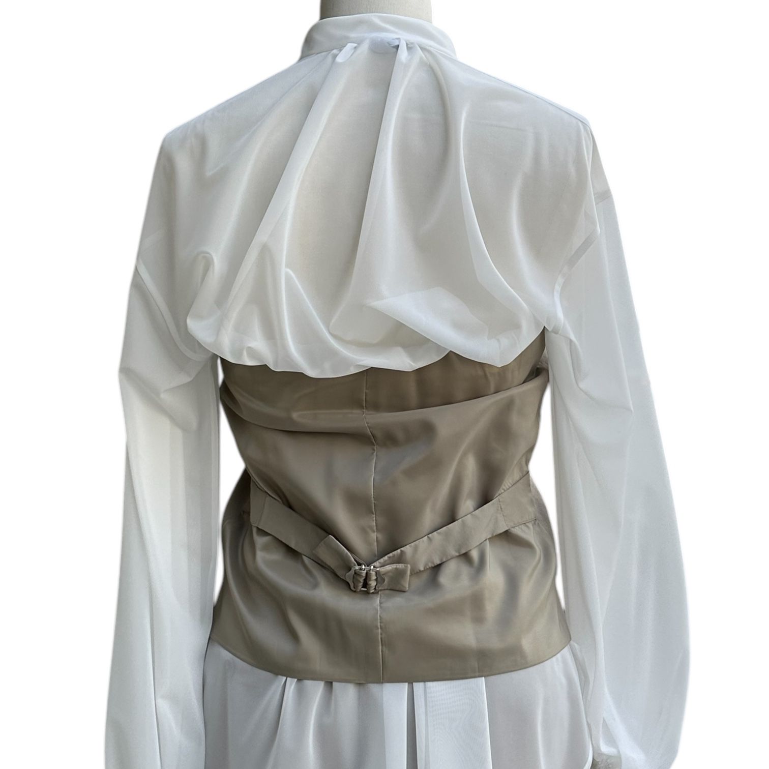 Viscose bustier / ビスチェ / ベージュ / 2025SS new