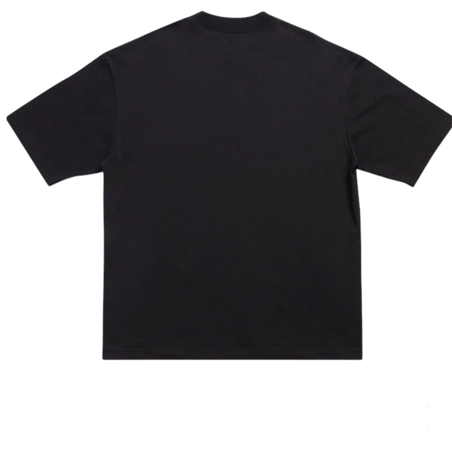 ミラーロゴTシャツ / クルーネックTシャツ / ブラック - XXS