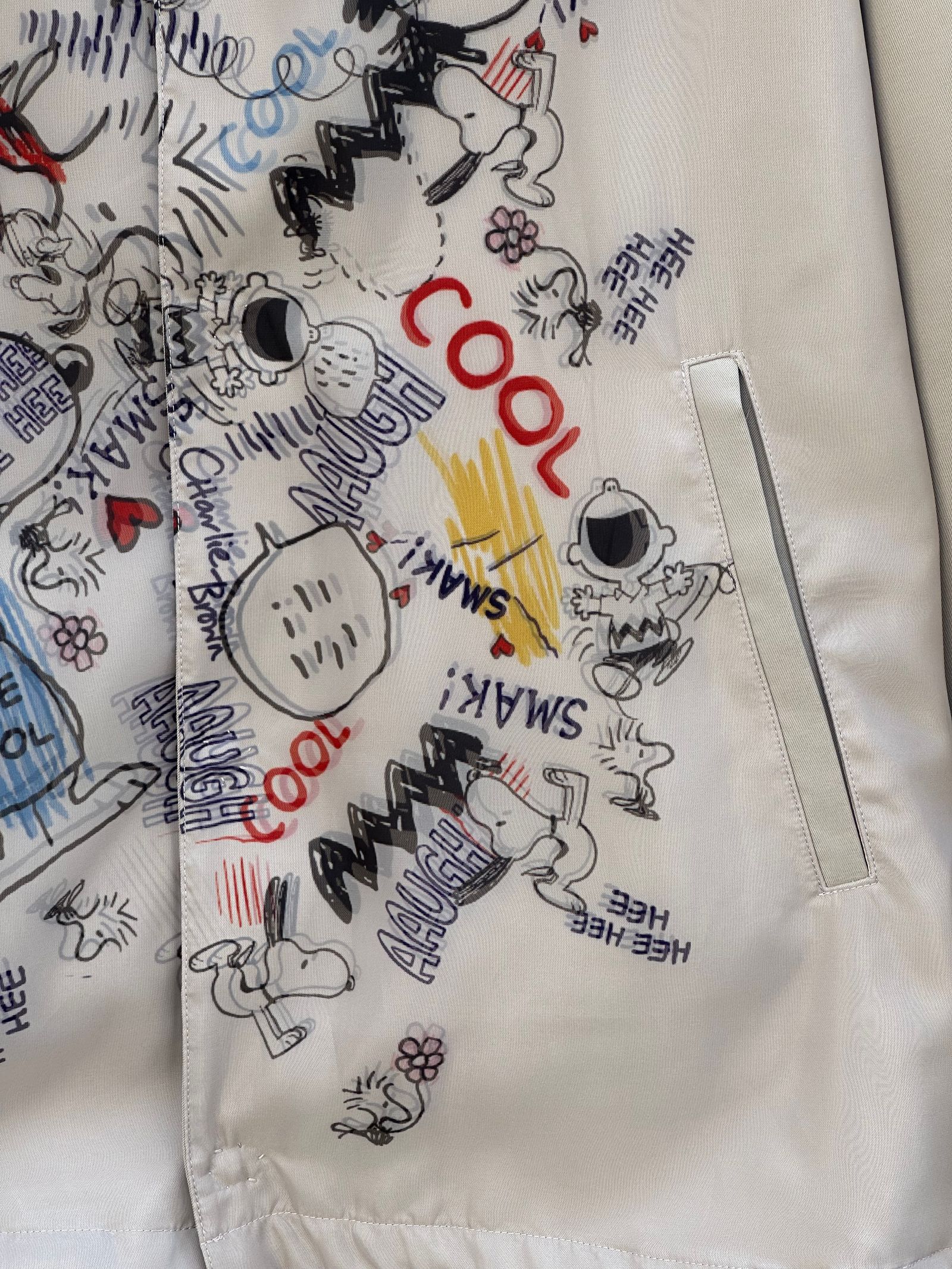 SNOOPY TR-104 3Dコーチジャケット/ スヌーピー/BROWN / 2026SS NEW