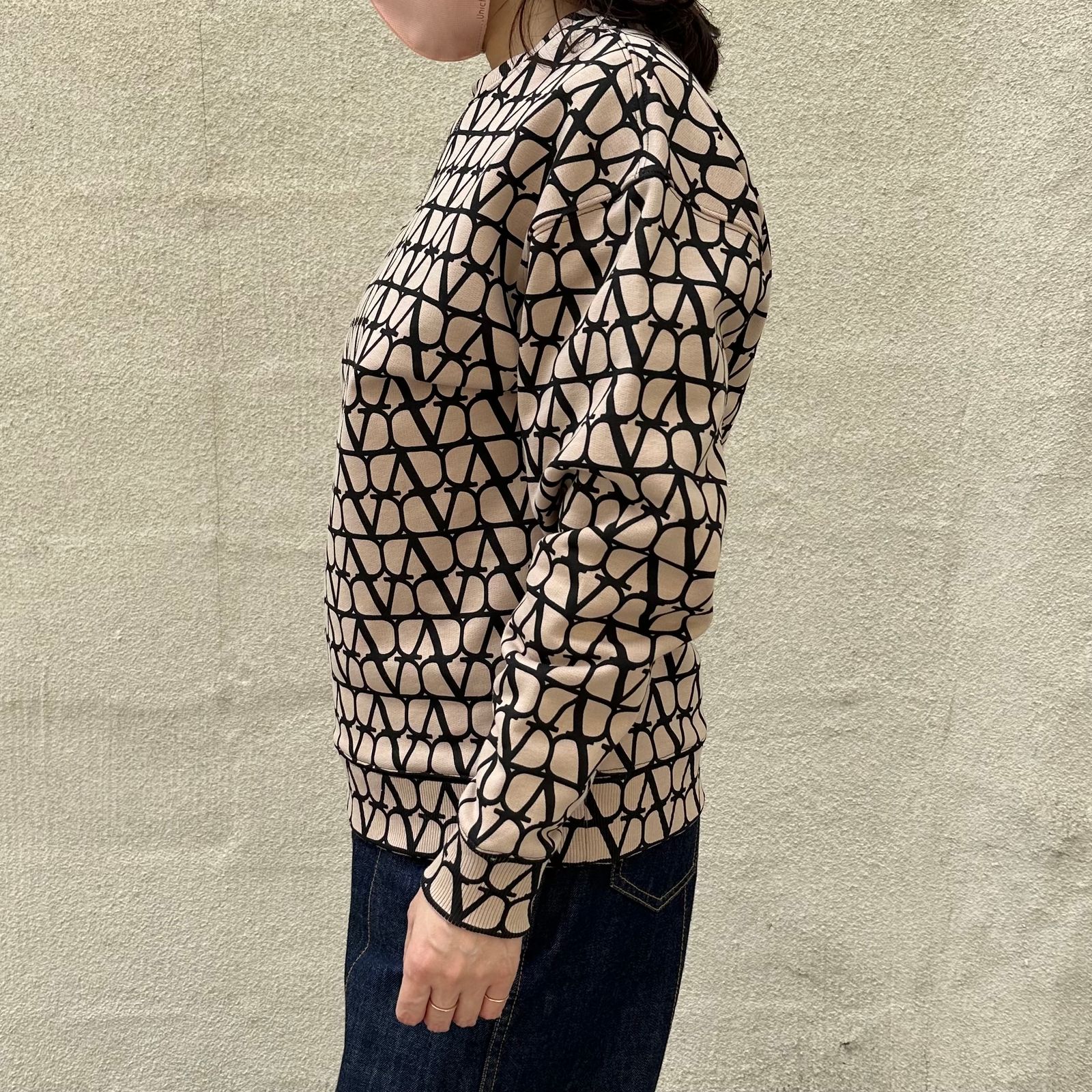Toile iconographe jersey sweat shirt / スウェットシャツ / レディース / ベージュ