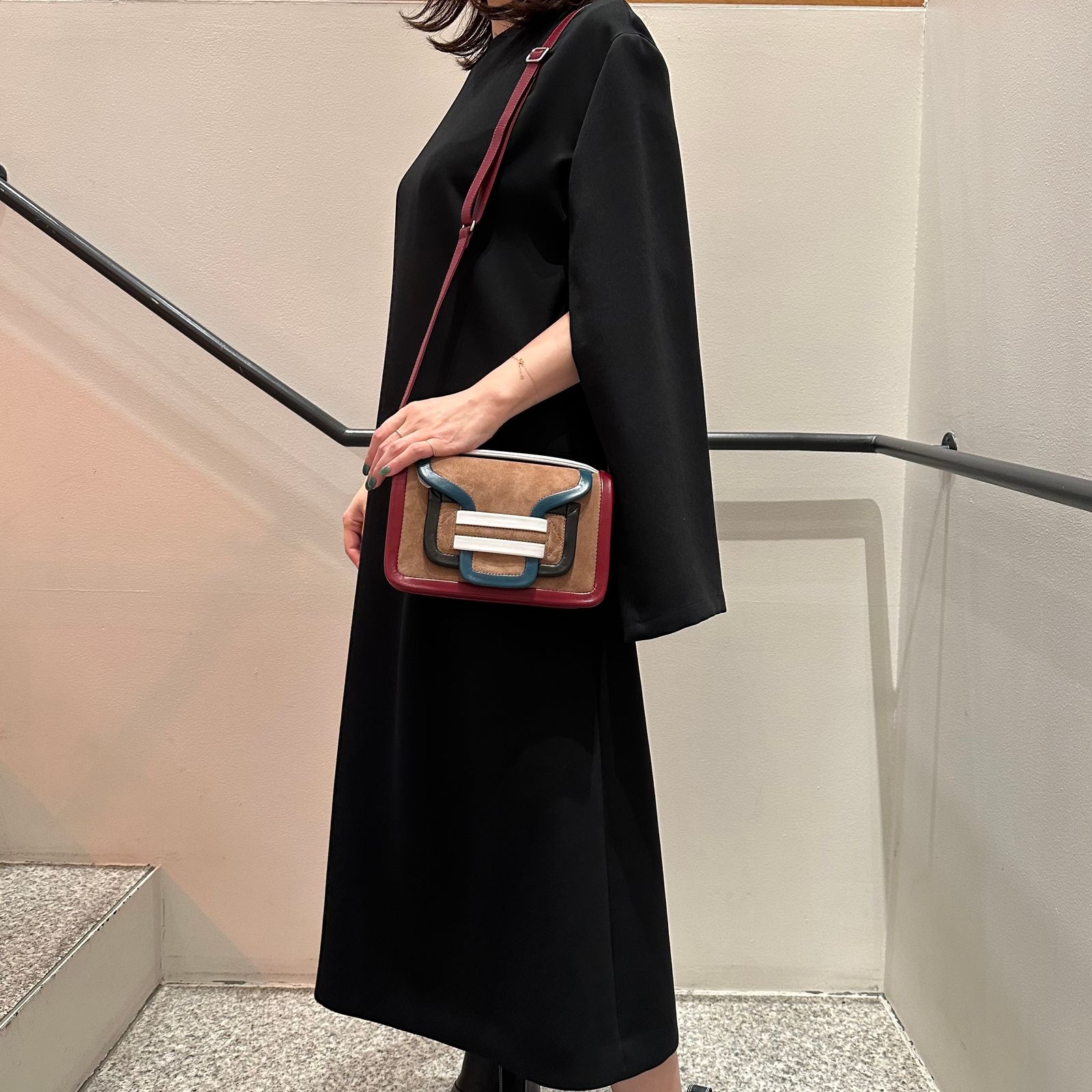 Alpha hand bag / ハンドバッグ / ショルダーバッグ / クラッチバッグ / レザー