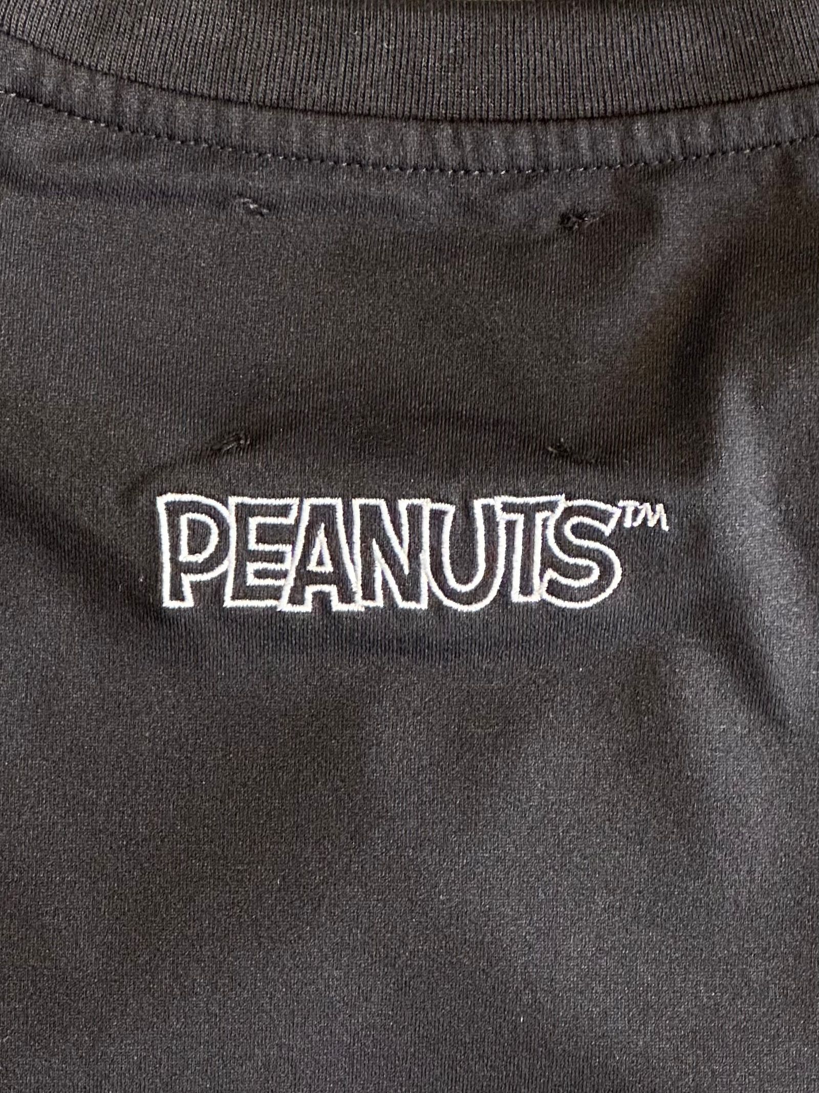 SNOOPY TR-098 3DプリントTシャツ/ スヌーピー/ BLACK/ 2026SS NEW