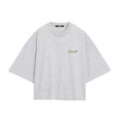 刺繡入りボクシーTシャツ / ホワイト / 25SS new