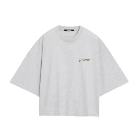 刺繡入りボクシーTシャツ / ホワイト / 25SS new