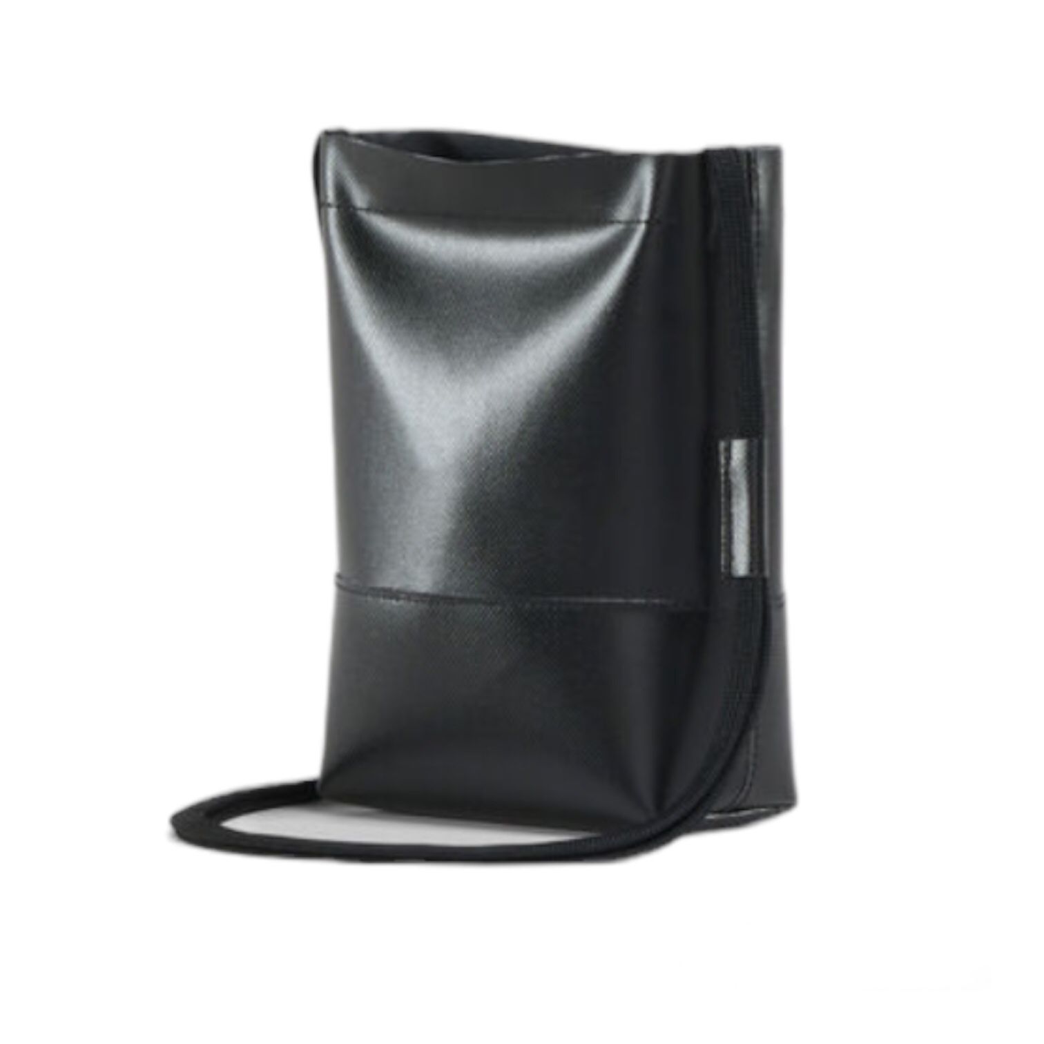 ブラック シューレースストラップ付き クロスボディバッグ | Marni