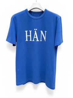 MATTHEW/ マシューMウィリアムズ/ OVER DYE BLUE MELANGE T-SHIRT/ HAN/ 2026SS NEW