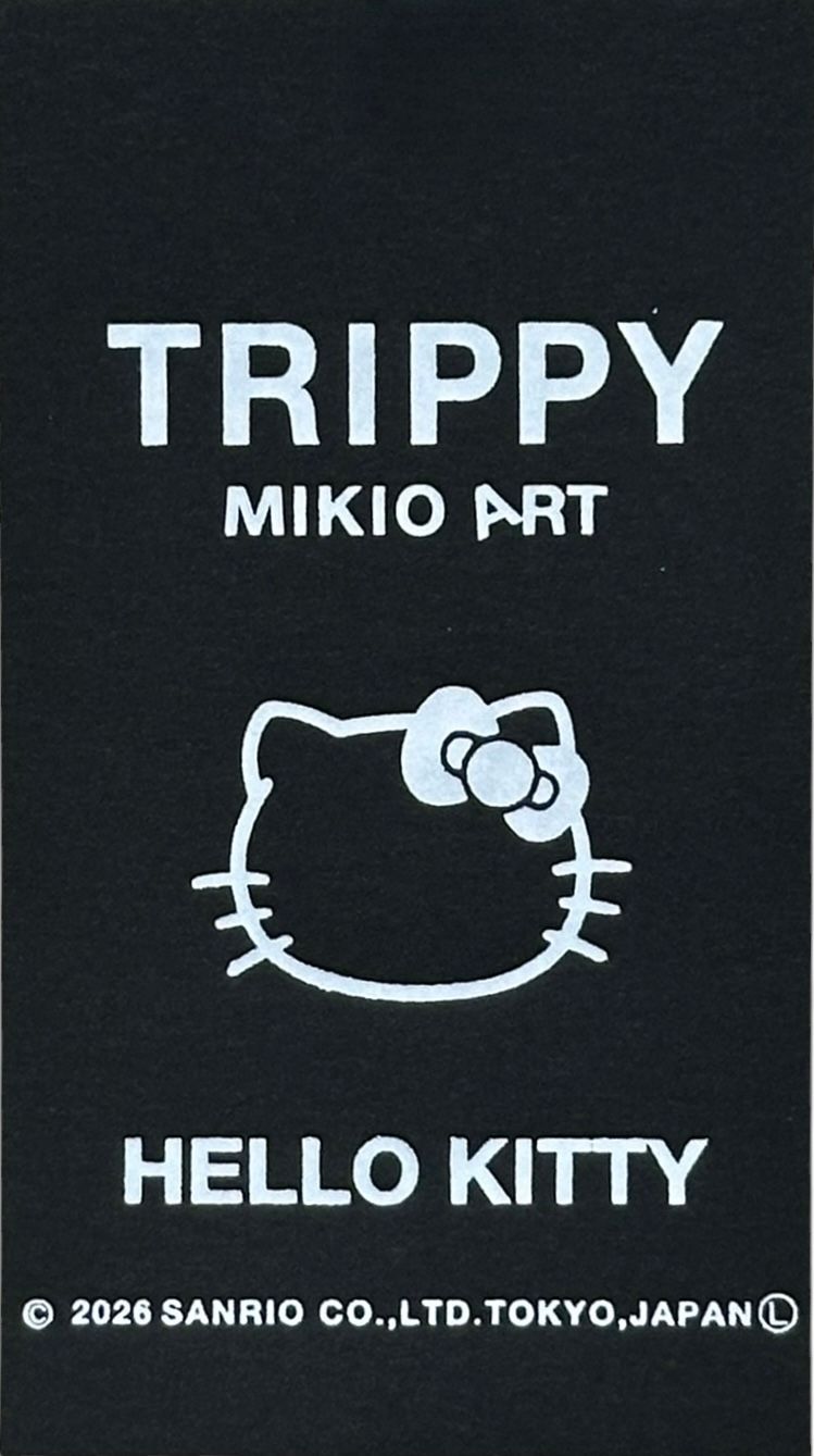 HALLO KITTY TR-094 3DプリントTシャツ/ ハローキティ/ WHITE/ 2026SS NEW