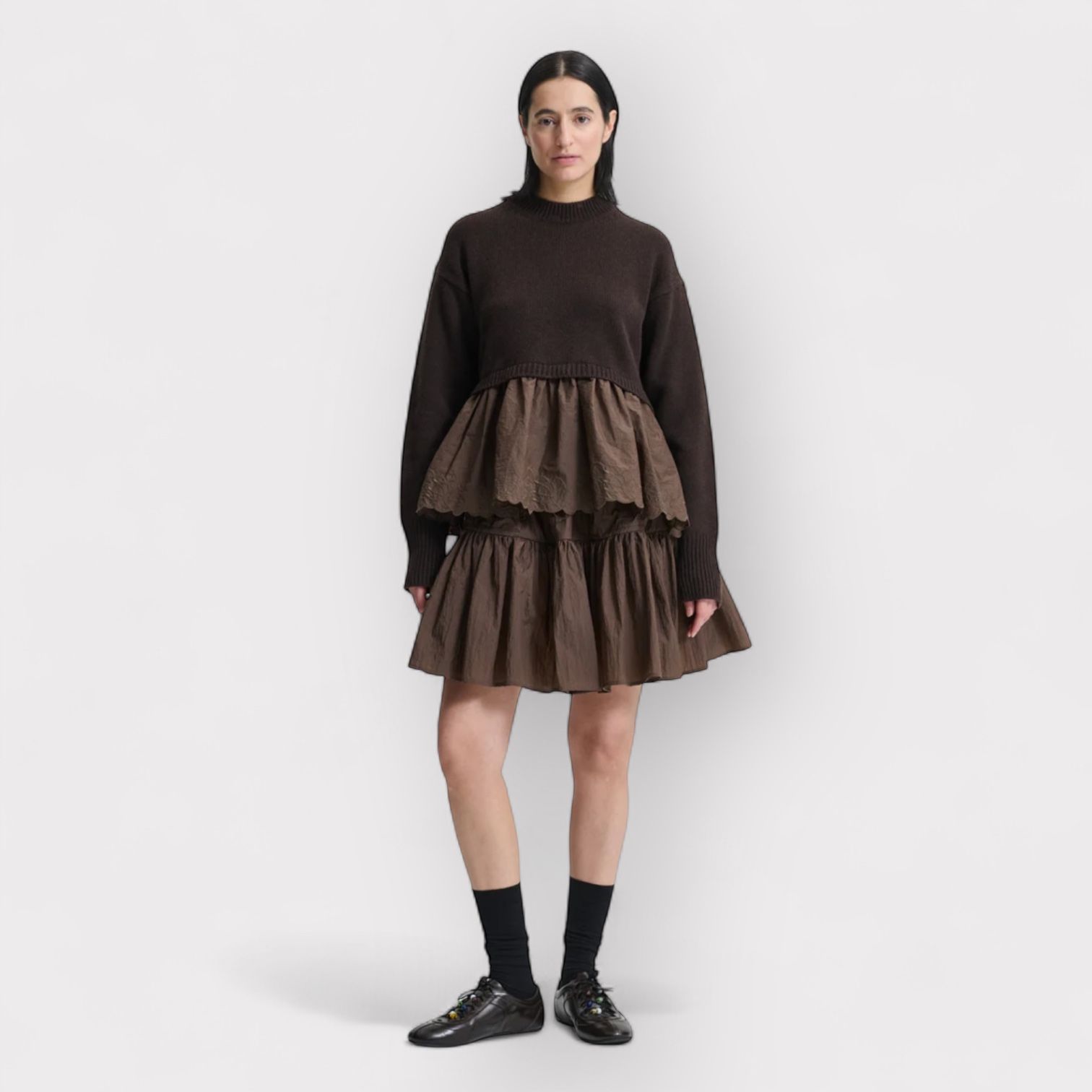 cecilie bahnsen セシリーバンセン キルティング ベスト ブラック cecilie bahnsen セシリーバンセン キルティング ベスト